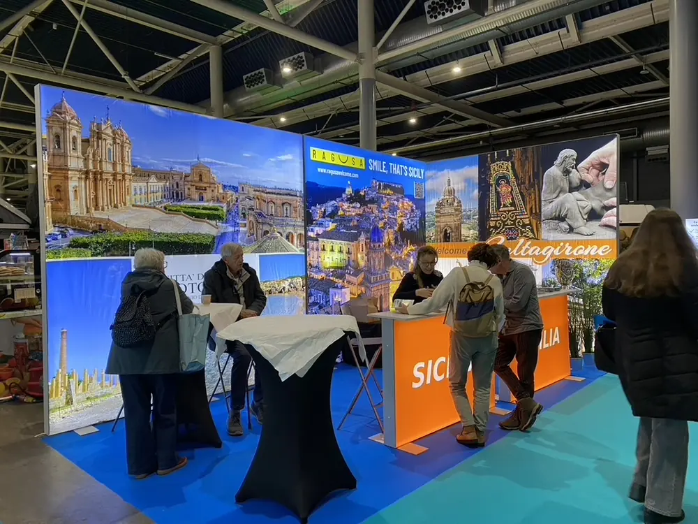 Logistica e materiali per una fiera