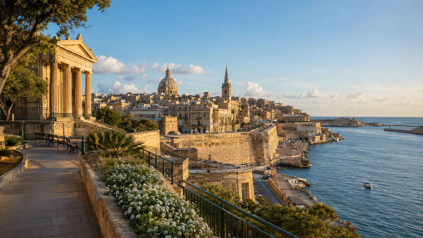 Valletta · Grand Harbour e bastioni